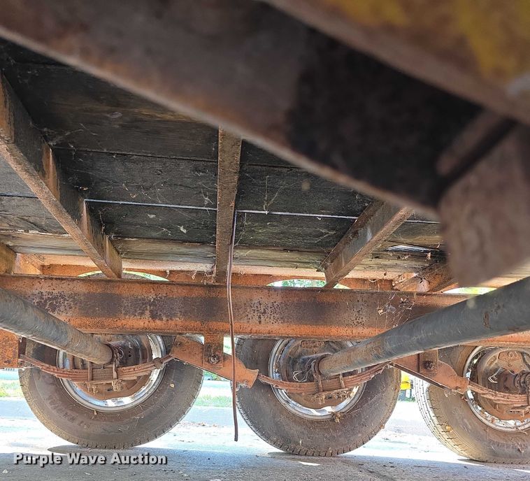 image for item DZ6295 1982 JFW W3 equipment trailer