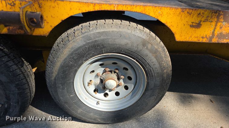 image for item DZ6295 1982 JFW W3 equipment trailer