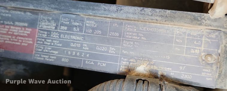 image for item DZ6494 2002 Freightliner FC70 street sweeper truck