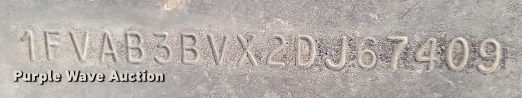 image for item DZ6494 2002 Freightliner FC70 street sweeper truck