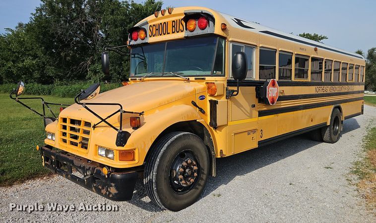 image for item EB8227 2007 Blue Bird school bus