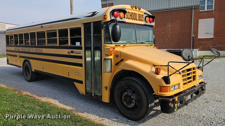 image for item EB8227 2007 Blue Bird school bus