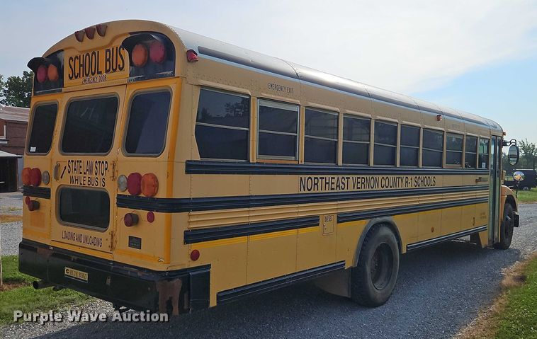 image for item EB8227 2007 Blue Bird school bus
