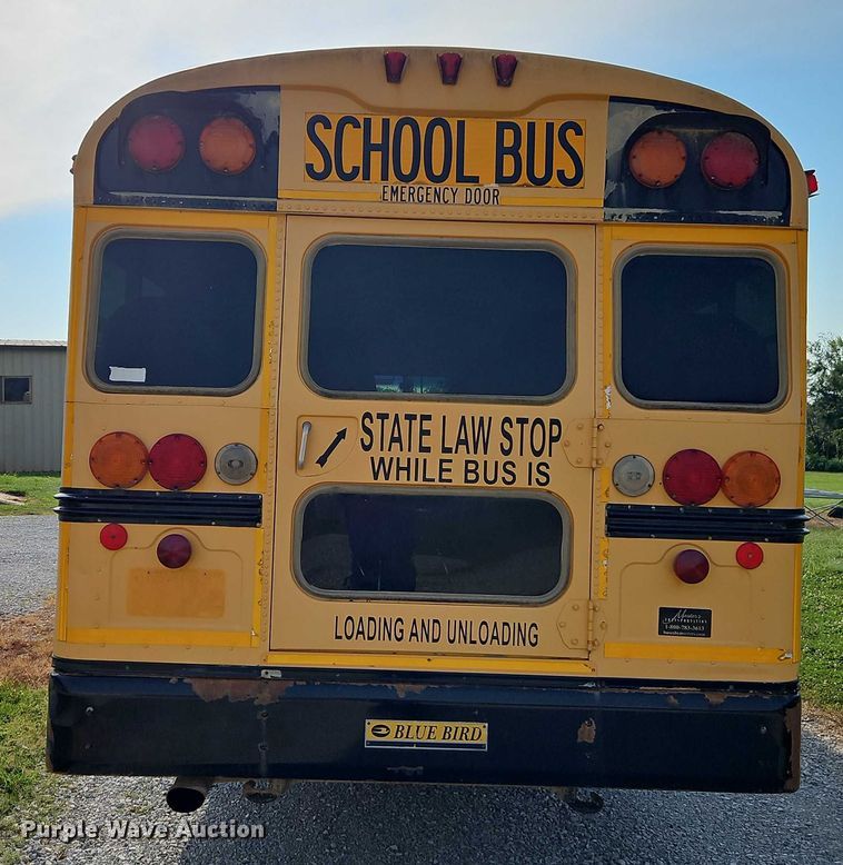 image for item EB8227 2007 Blue Bird school bus