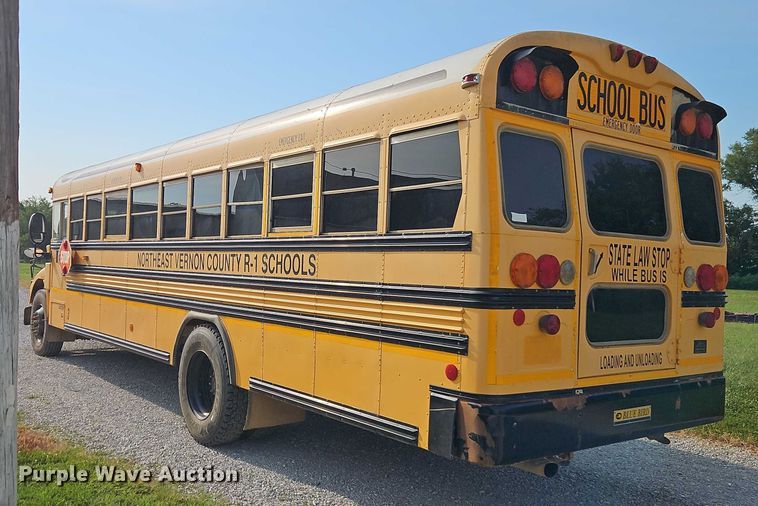 image for item EB8227 2007 Blue Bird school bus