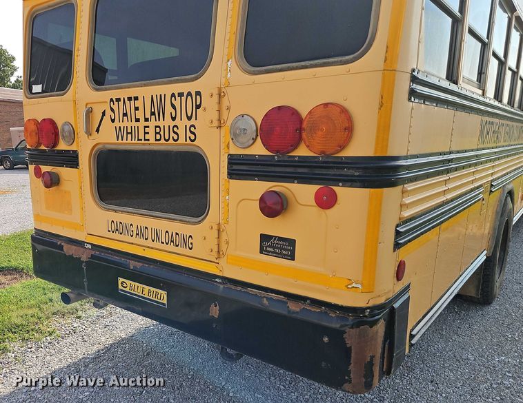 image for item EB8227 2007 Blue Bird school bus