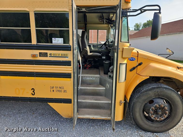 image for item EB8227 2007 Blue Bird school bus