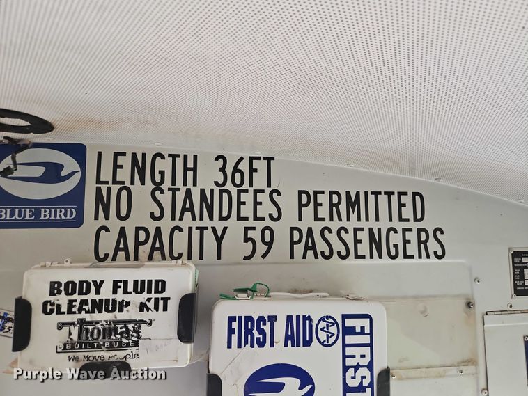 image for item EB8227 2007 Blue Bird school bus