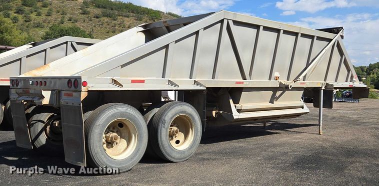 image for item EC1170 2004 Ranch Manufacturing  Co. bottom dump trailer
