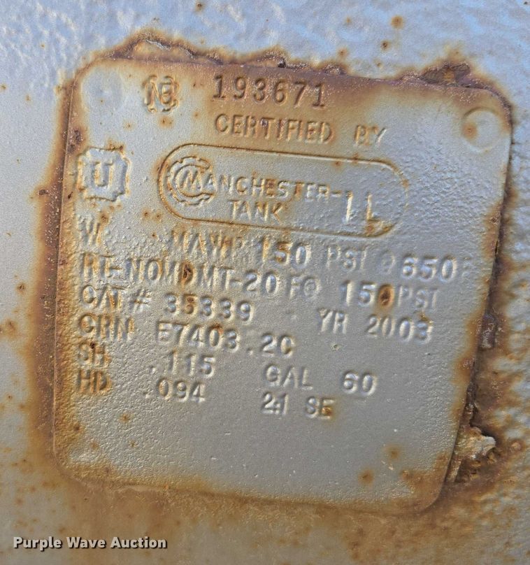 image for item EC1170 2004 Ranch Manufacturing  Co. bottom dump trailer