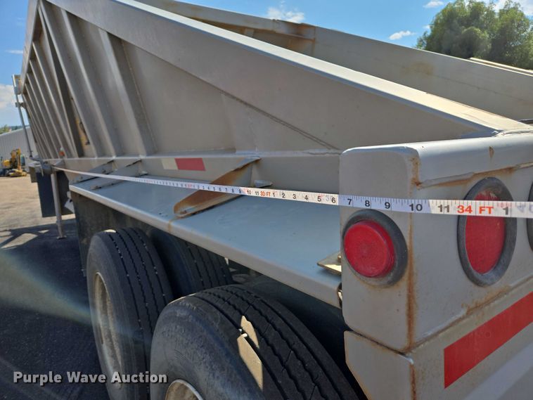 image for item EC1171 2004 Ranch Manufacturing Co. bottom dump trailer