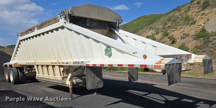 image for item EC1172 2020 Armor Lite Trailer SBD-40 LT bottom dump trailer