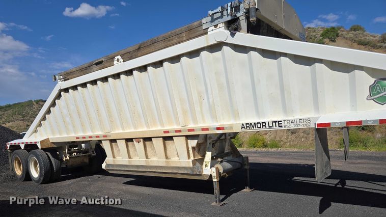 image for item EC1172 2020 Armor Lite Trailer SBD-40 LT bottom dump trailer