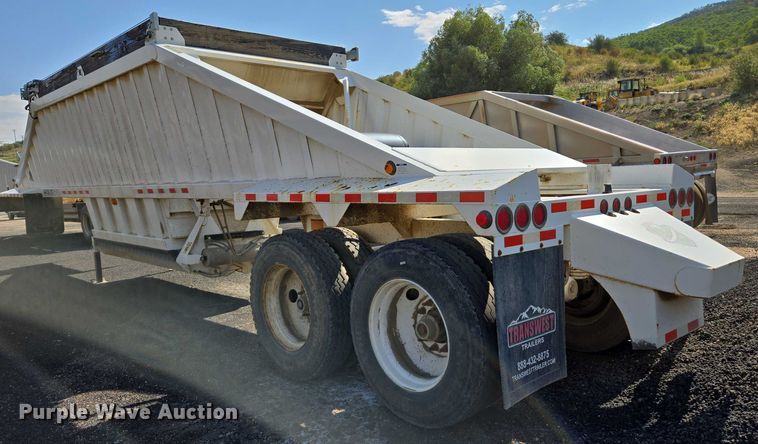 image for item EC1172 2020 Armor Lite Trailer SBD-40 LT bottom dump trailer