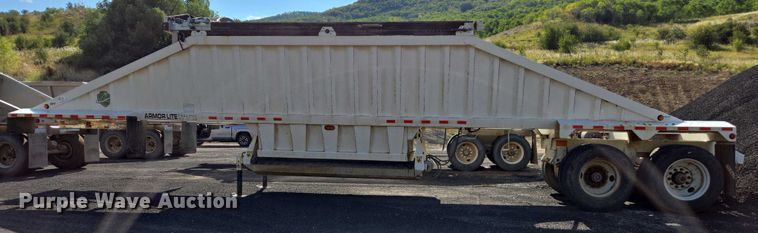 image for item EC1172 2020 Armor Lite Trailer SBD-40 LT bottom dump trailer
