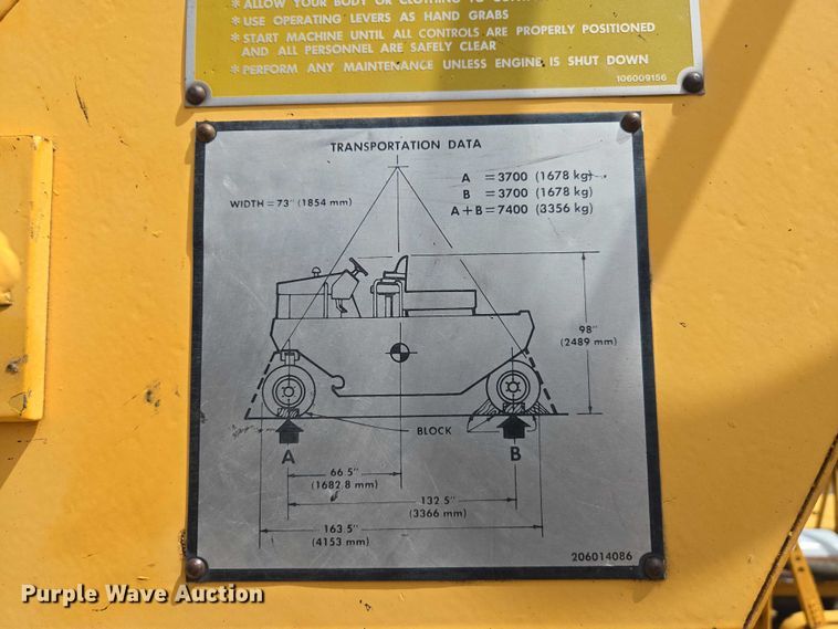 image for item EC1182 Bomag BW 9R pneumatic roller