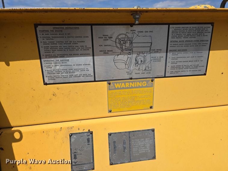 image for item EC1182 Bomag BW 9R pneumatic roller