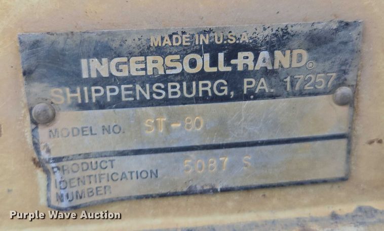 image for item EC1183 1993 Ingersoll Rand ST80 double drum roller