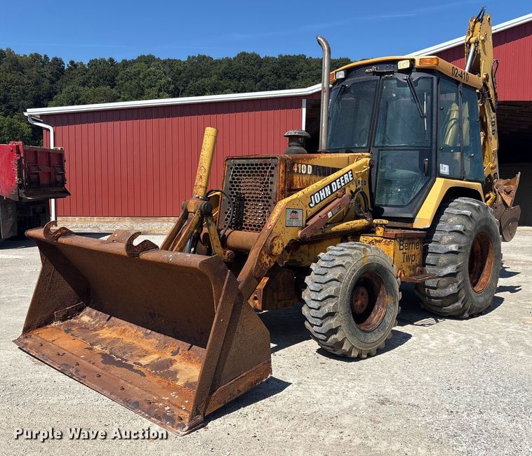 RETROEXCAVADORA  1995 JOHN DEERE 410D