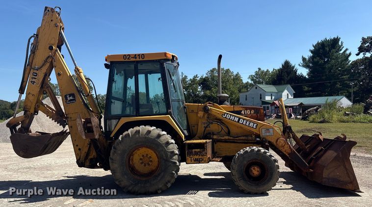 RETROEXCAVADORA 1995 JOHN DEERE 410D