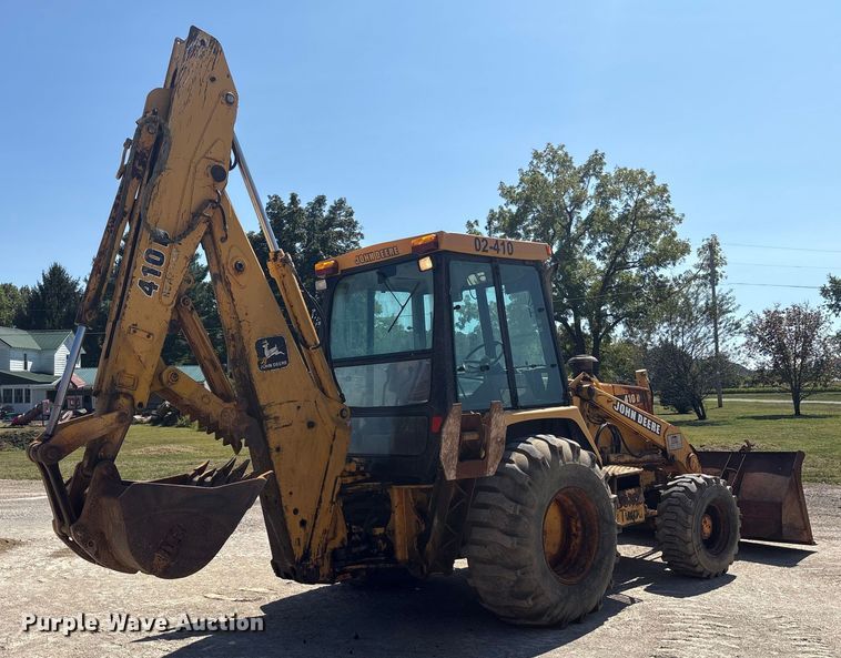 RETROEXCAVADORA 1995 JOHN DEERE 410D