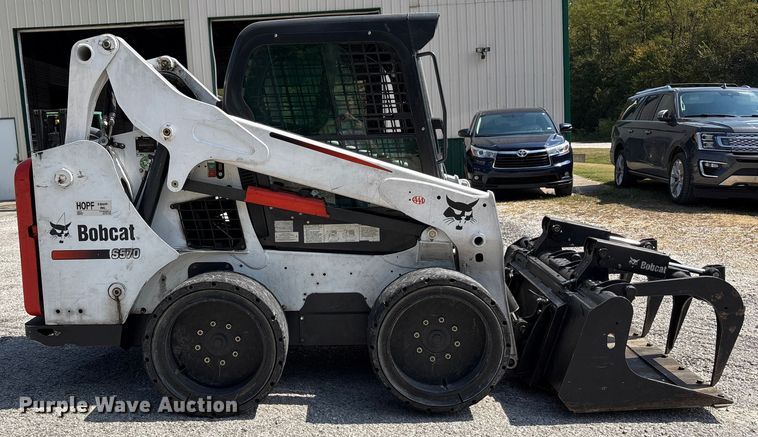 MINI CARGADOR SOBRE RUEDAS 2016 BOBCAT S570