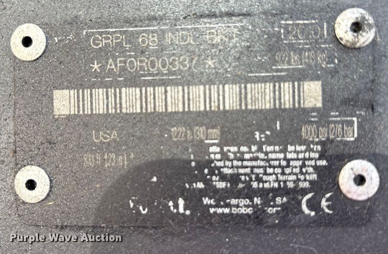 image for item EC4426 2016 Bobcat S570 skid steer loader