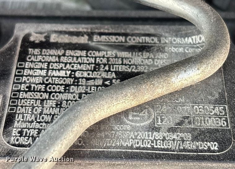 image for item EC4426 2016 Bobcat S570 skid steer loader