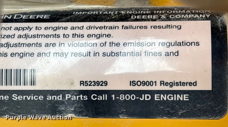 image for item ED1488 2012 John Deere 770GP motor grader