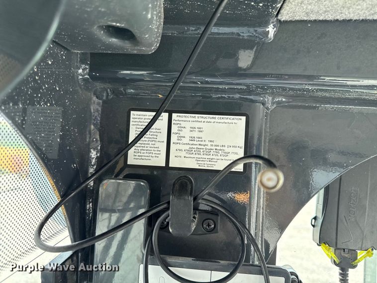 image for item ED1490 2015 John Deere 770GP motor grader