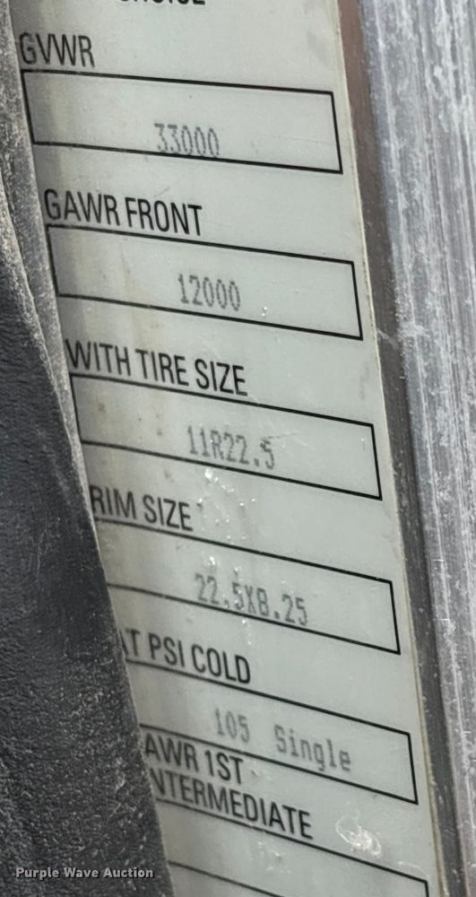 image for item ED1491 2016 Peterbilt 337 dump truck