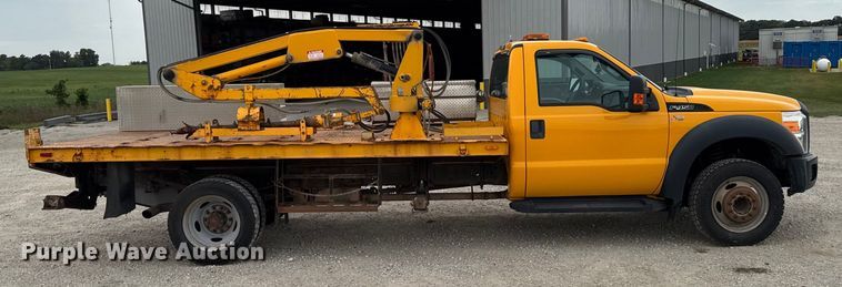 image for item ED1492 2011 Ford F450 Super Duty flatbed truck