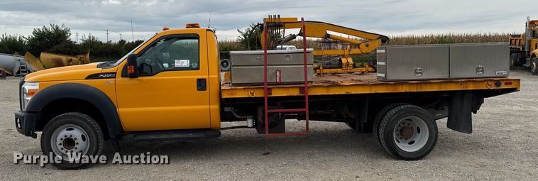image for item ED1492 2011 Ford F450 Super Duty flatbed truck