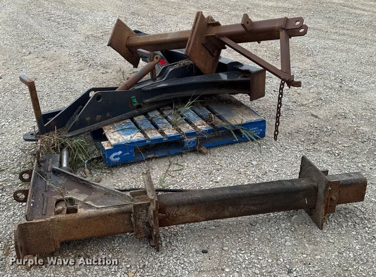 image for item ED1495 Wing plow mounting assembly