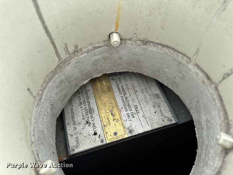 image for item ED1498 Elk River Machine Company fuel tank