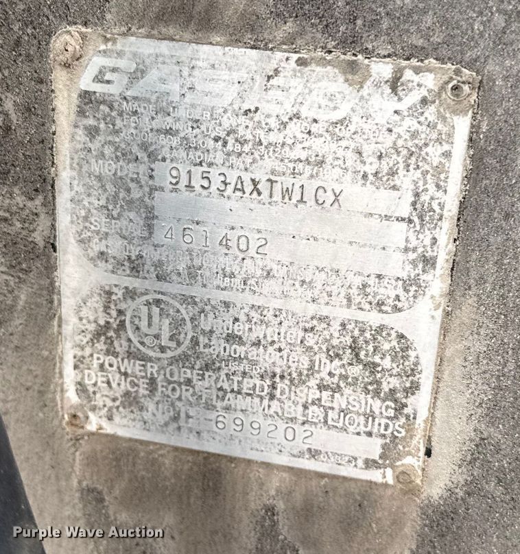 image for item ED1501 (2) Gasboy 9153AXTW1CX fuel pumps