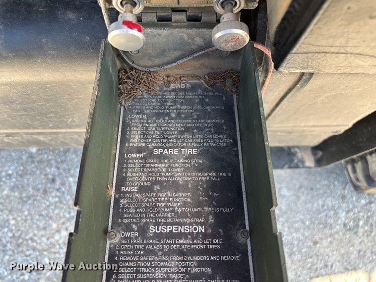 image for item ED2212 2003 Stewart & Stevenson M1078A1 brush fire truck