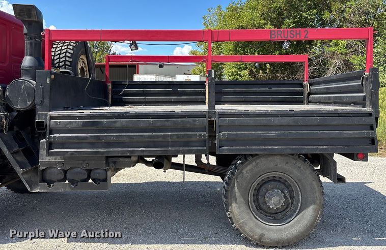 image for item ED2212 2003 Stewart & Stevenson M1078A1 brush fire truck