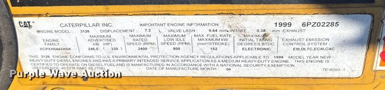 image for item ED2212 2003 Stewart & Stevenson M1078A1 brush fire truck