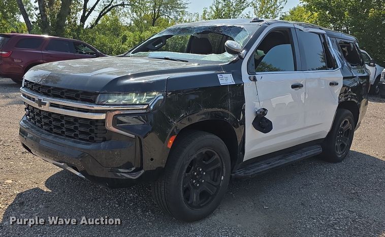 image for item EF3798 2022 Chevrolet Tahoe Police  SUV