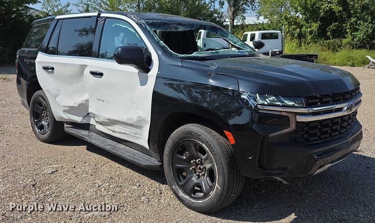 image for item EF3798 2022 Chevrolet Tahoe Police  SUV