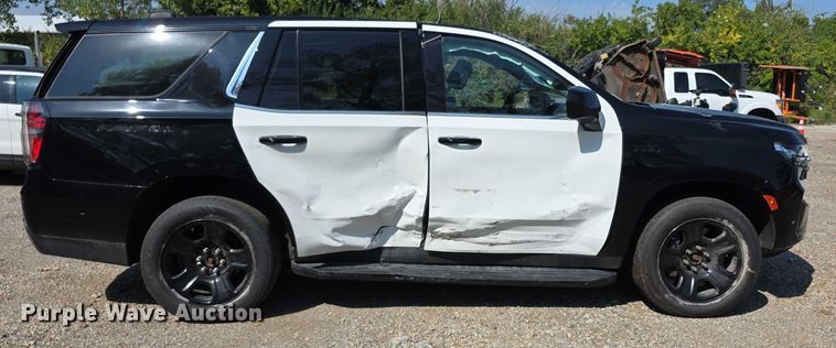 image for item EF3798 2022 Chevrolet Tahoe Police  SUV