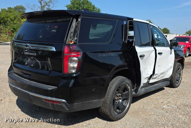 image for item EF3798 2022 Chevrolet Tahoe Police  SUV