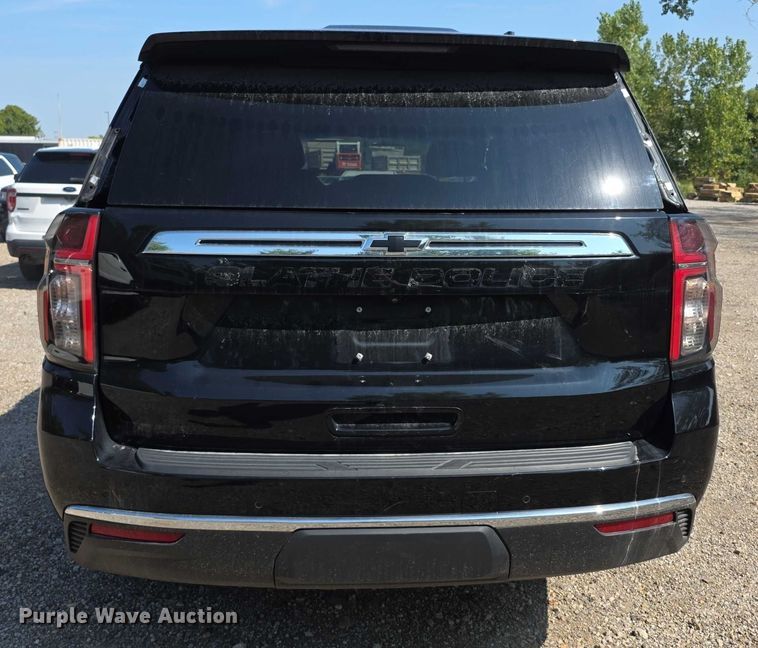 image for item EF3798 2022 Chevrolet Tahoe Police  SUV
