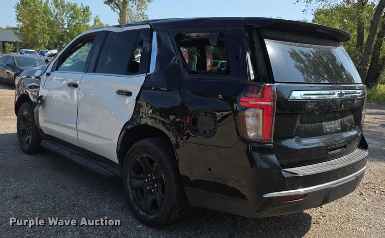 image for item EF3798 2022 Chevrolet Tahoe Police  SUV