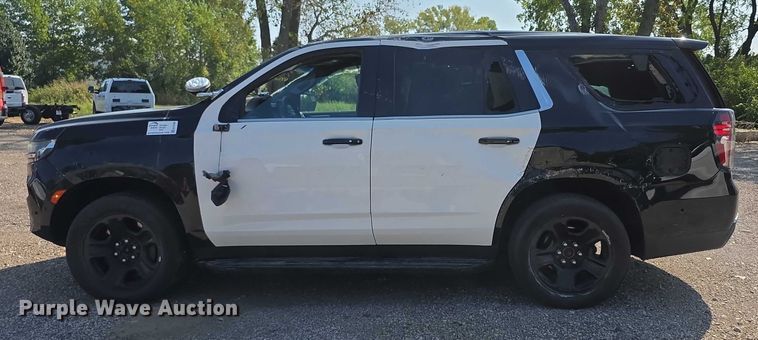 image for item EF3798 2022 Chevrolet Tahoe Police  SUV