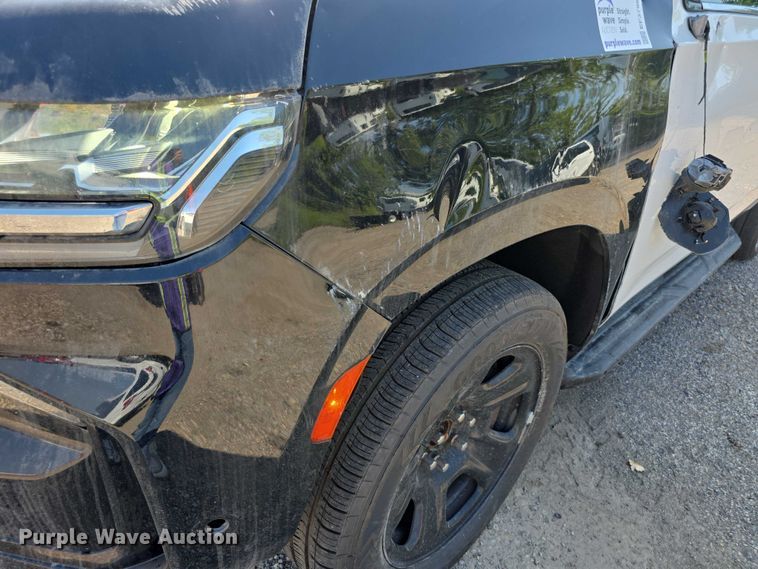 image for item EF3798 2022 Chevrolet Tahoe Police  SUV