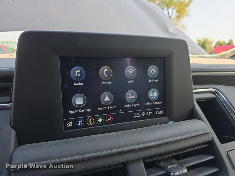 image for item EF3798 2022 Chevrolet Tahoe Police  SUV