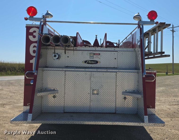 image for item EF3837 1976 Ford 8000 pumper fire truck