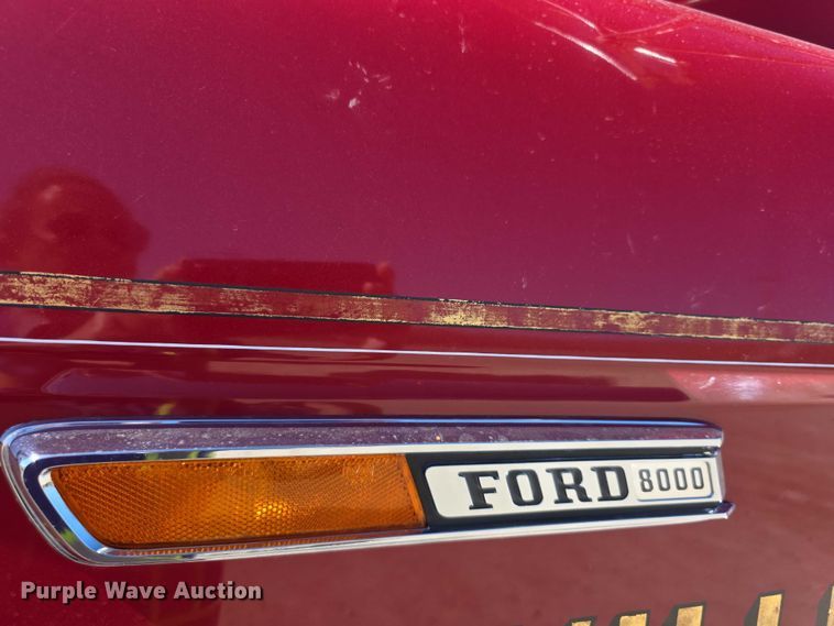 image for item EF3837 1976 Ford 8000 pumper fire truck